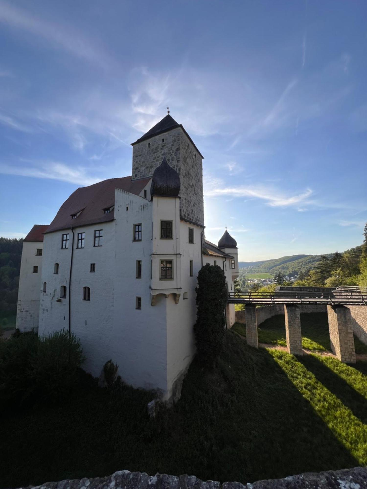 Ferienwohnung Dreiburgenblick Riedenburg Exterior foto